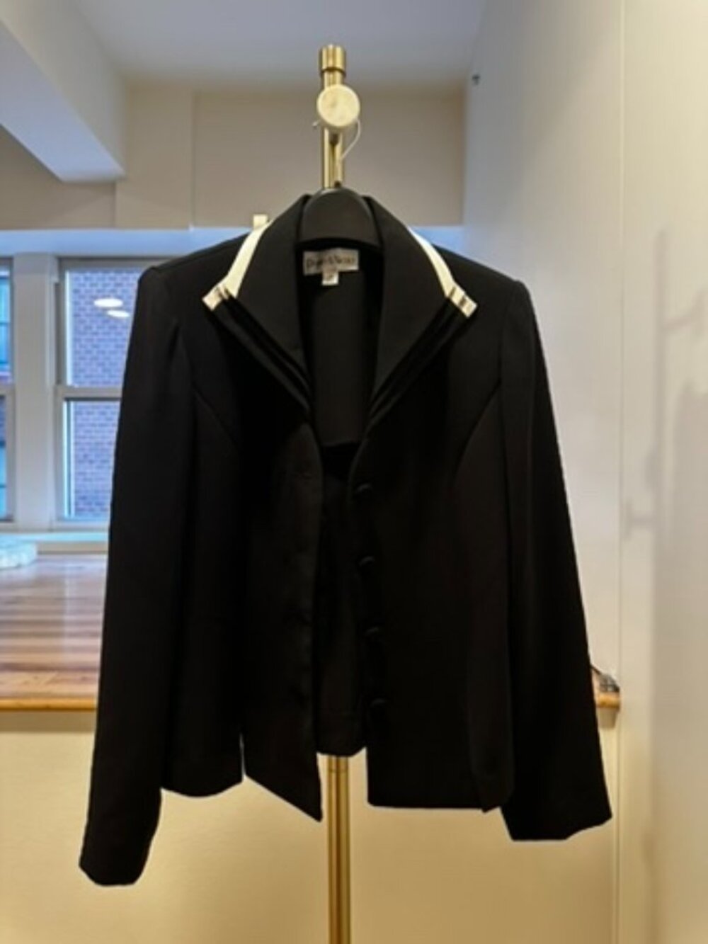 Danny & Nicole Vintage Black Suit Set (jacket and pant)